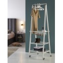 Mueble perchero metálico