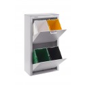 cubo de basura reciclaje vertical