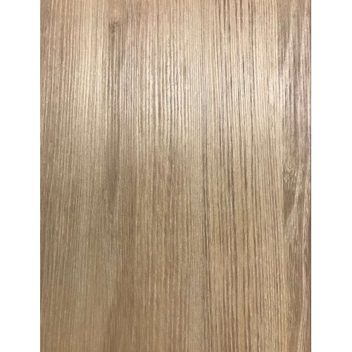Detail view of the elm wood laminate top of the ONDA ALTO kitchen cart – elegant, durable, and easy to clean.