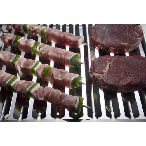 grille en acier inoxydable