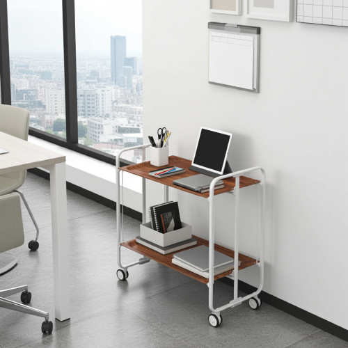 Modern 2-Tier Folding Bar & Kitchen...