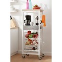 vertical kitchen cart with coffee maker, bottles, and fresh produce – modern and compact kitchen storage solution, ONDA ALTO