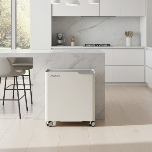 Cubo de basura ECOBOX con ruedas y...