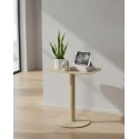 SKANDY sand accent table for small spaces