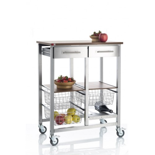 Kitchen Storage Rolling Cart