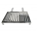 Large Stainless Steel Grill Grates for Charcoal BBQ, ABRÁSAME