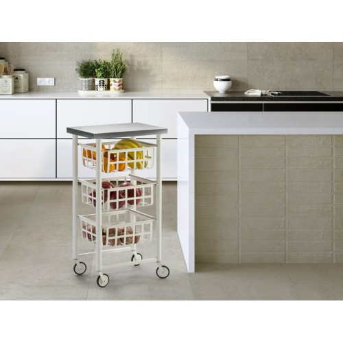 kitchen storage cart